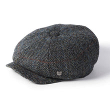 Load image into Gallery viewer, Harris Tweed Ireland Newsboy Flat Cap