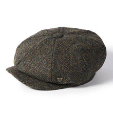 Load image into Gallery viewer, Harris Tweed Ireland Newsboy Flat Cap