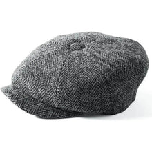 Load image into Gallery viewer, Harris Tweed Ireland Newsboy Flat Cap