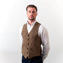 Load image into Gallery viewer, Gents Donegal Tweed Irish Waistcoat