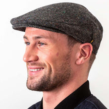 Load image into Gallery viewer, Mens Donegal Tweed Irish Flat Cap