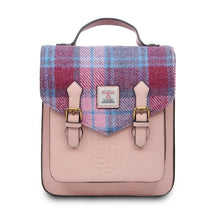 Load image into Gallery viewer, Harris Tweed & Leather Scottish Backpack