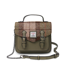Load image into Gallery viewer, Handmade Harris Tweed Mini Calton Satchel