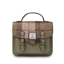Load image into Gallery viewer, Handmade Harris Tweed Mini Calton Satchel