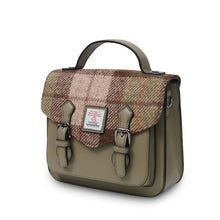 Load image into Gallery viewer, Handmade Harris Tweed Mini Calton Satchel