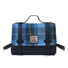 Load image into Gallery viewer, Harris Tweed & Leather Islander Orkney Satchel