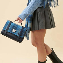 Load image into Gallery viewer, Harris Tweed & Leather Islander Orkney Satchel