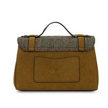 Load image into Gallery viewer, Harris Tweed & Leather Islander Orkney Satchel