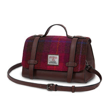 Load image into Gallery viewer, Harris Tweed & Leather Islander Orkney Satchel