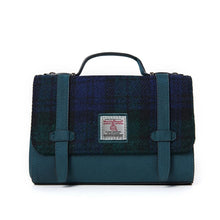 Load image into Gallery viewer, Harris Tweed & Leather Islander Orkney Satchel