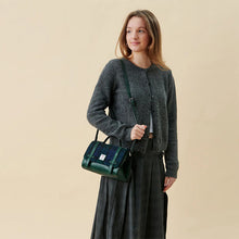 Load image into Gallery viewer, Harris Tweed & Leather Islander Orkney Satchel