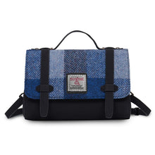 Load image into Gallery viewer, Harris Tweed & Leather Islander Orkney Satchel