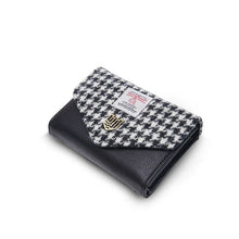 Load image into Gallery viewer, Ladies Harris Tweed & Leather Mini Wallet