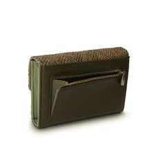 Load image into Gallery viewer, Ladies Harris Tweed & Leather Mini Wallet