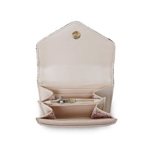 Load image into Gallery viewer, Ladies Harris Tweed & Leather Mini Wallet