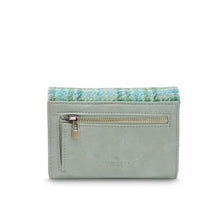 Load image into Gallery viewer, Ladies Harris Tweed & Leather Mini Wallet