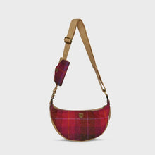Load image into Gallery viewer, Handwoven Harris Tweed Unisex Shoulder Bag