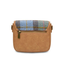 Load image into Gallery viewer, Ladies Harris Tweed Tartan Saddle Shoulder Bag- Mini