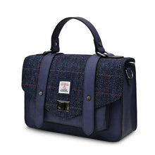 Load image into Gallery viewer, Women's Harris Tweed Large Tartan Satchel Bag