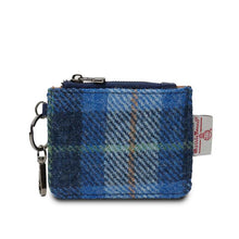 Load image into Gallery viewer, Harris Tweed Card Holder Zipped Wallet