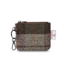 Load image into Gallery viewer, Harris Tweed Card Holder Zipped Wallet