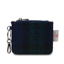 Load image into Gallery viewer, Harris Tweed Card Holder Zipped Wallet