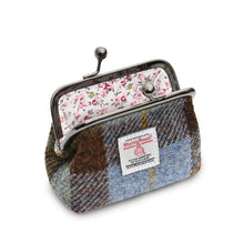 Load image into Gallery viewer, Vintage Style Harris Tweed Coin Purse
