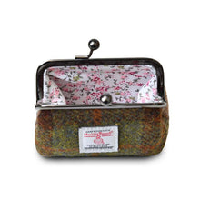 Load image into Gallery viewer, Vintage Style Harris Tweed Coin Purse