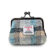 Load image into Gallery viewer, Vintage Style Harris Tweed Coin Purse