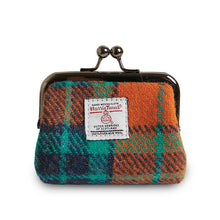 Load image into Gallery viewer, Vintage Style Harris Tweed Coin Purse