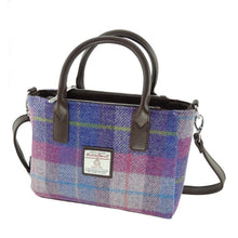 Load image into Gallery viewer, Lavender Harris Tweed Large Tote Bag