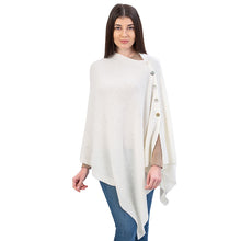 Load image into Gallery viewer, Lambswool Button Shawl