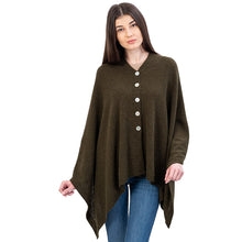 Load image into Gallery viewer, Lambswool Button Shawl