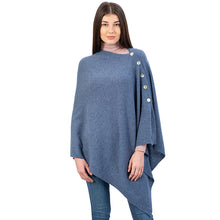 Load image into Gallery viewer, Lambswool Button Shawl