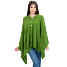 Load image into Gallery viewer, Lambswool Button Shawl