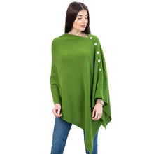 Load image into Gallery viewer, Lambswool Button Shawl