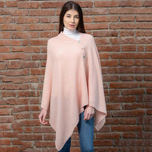 Load image into Gallery viewer, Lambswool Button Shawl