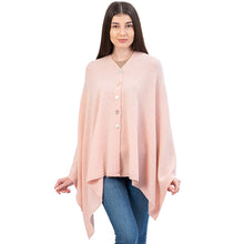 Load image into Gallery viewer, Lambswool Button Shawl