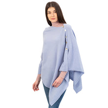 Load image into Gallery viewer, Lambswool Button Shawl