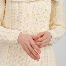 Load image into Gallery viewer, Ladies Irish Merino Wool A-Line Cardigan