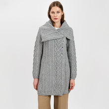 Load image into Gallery viewer, Ladies Irish Merino Wool A-Line Cardigan