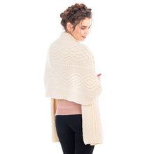 Load image into Gallery viewer, Irish Wool Knit Shawl