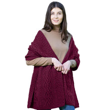 Load image into Gallery viewer, Irish Wool Knit Shawl