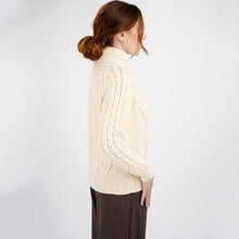 Load image into Gallery viewer, Irish Turtleneck Women's Sweater