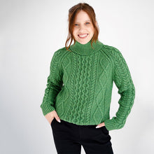 Load image into Gallery viewer, Irish Turtleneck Women's Sweater