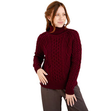 Load image into Gallery viewer, Irish Turtleneck Women's Sweater