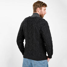 Load image into Gallery viewer, Traditional Men's V Neck Irish Cardigan
