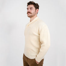 Load image into Gallery viewer, Shawl Collar Irish Fisherman Sweater