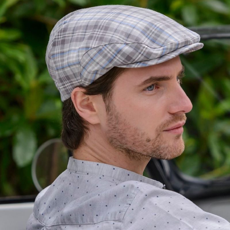 Irish Linen Traditional Men's Flat Cap