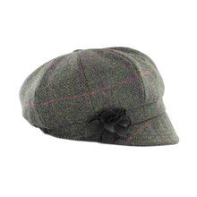 Load image into Gallery viewer, Irish Landscape Newsboy Tweed Hat